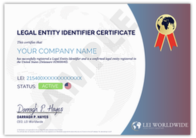 lei certificate of registration